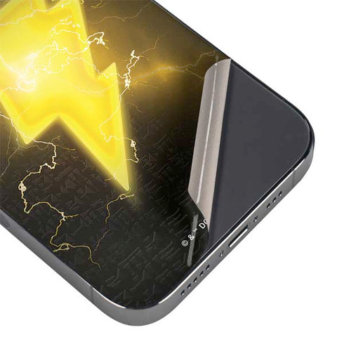 DC Comics Black Adam Lightning Bolt iPhone 16e Skin